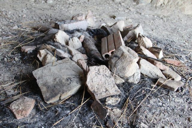 Restes d'una foguera