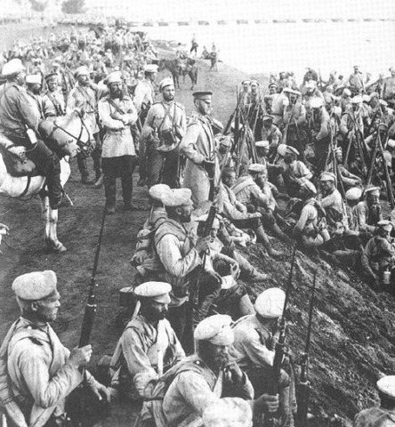 The Soviets Massive Offensive