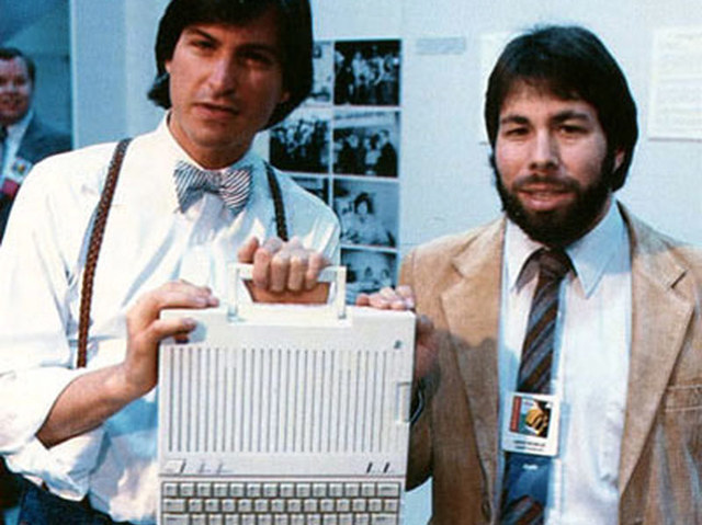 Стив Джобс и Стив Возняк