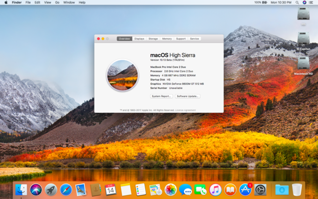 macOS High Sierra