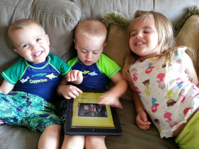 My first time meeting my cousin.