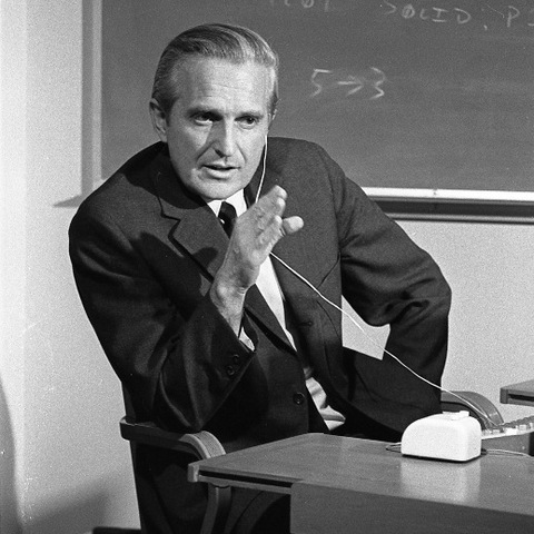 douglas engelbart shows a prototype