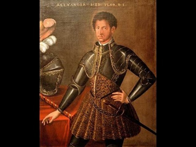 Muerte de Alessandro de Medichi