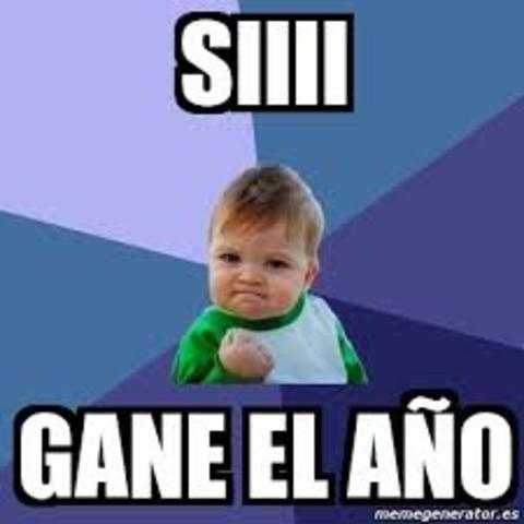 ¡Gano el año!