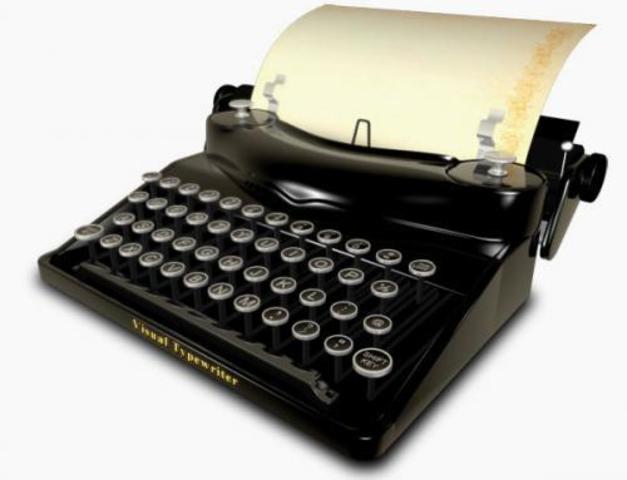 En 1880 se crearon las maquinas de escribir visibles