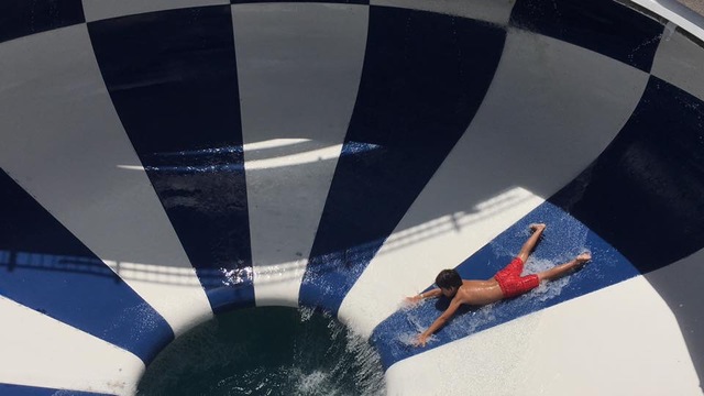 My first water slide