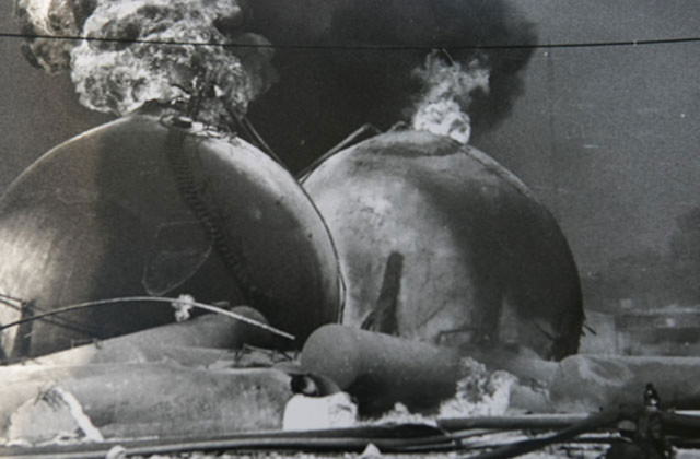 Explociones en las instalaciones de Pemex, situadas en San Juan Ixhuatepec.