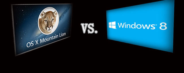 Windows 8 y Mac OS Mountain Lion