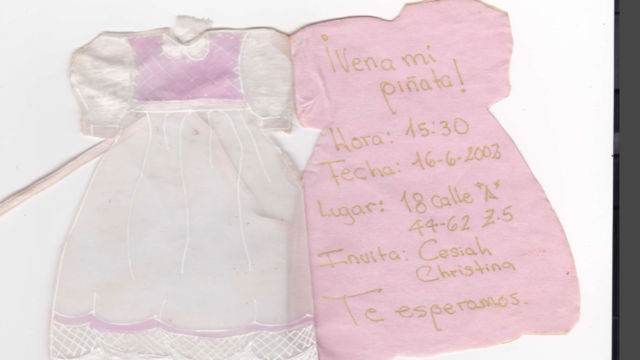 Mi primer cumpleaños