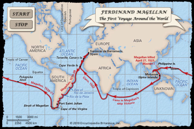 The passage to the East Indies via Cape of Good Hope