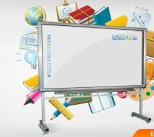 los prieros pizarrones interactivos