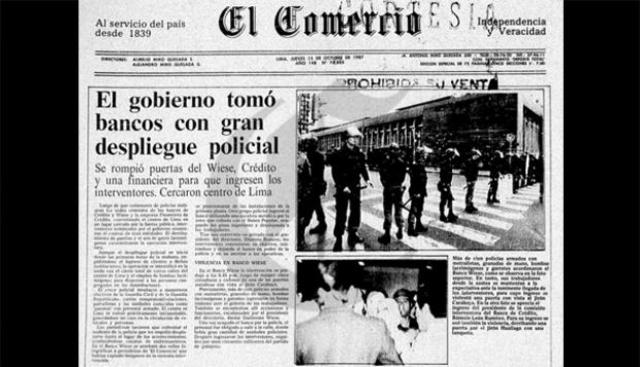 Estatización de la banca