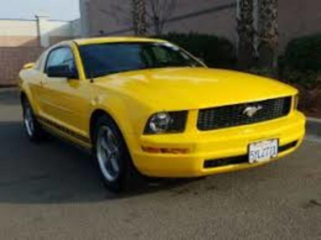 The Yellow Mustang