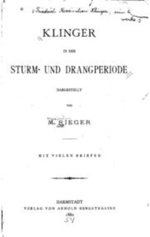 "Sturn und Drag", Max Klinger.
