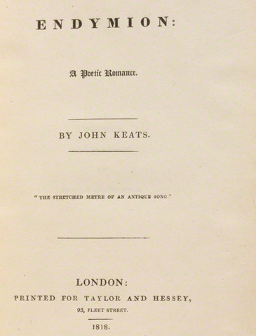 Endimión - John Keats