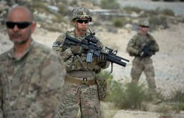 Send U.S. combat forces into battle.