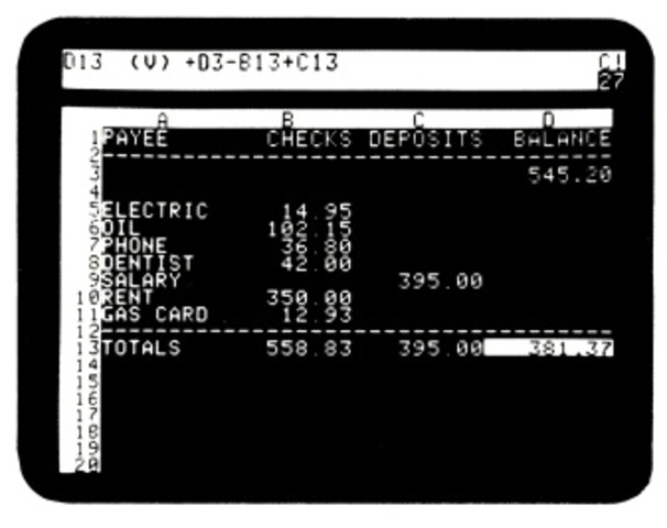 VisiCalc