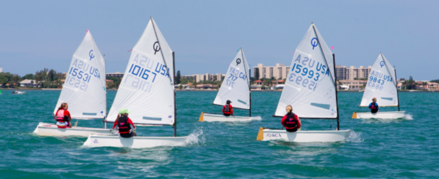 My first sailing race