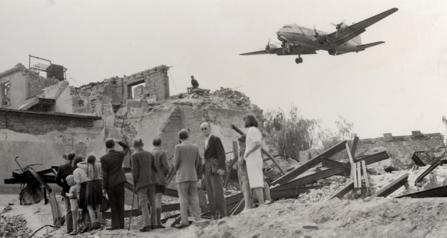 the Berlin blockade/airlift