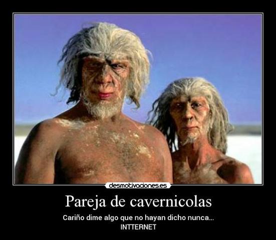 pareja cavernicola