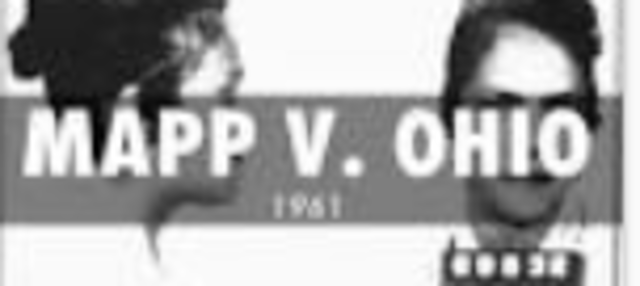 •	Mapp v. Ohio