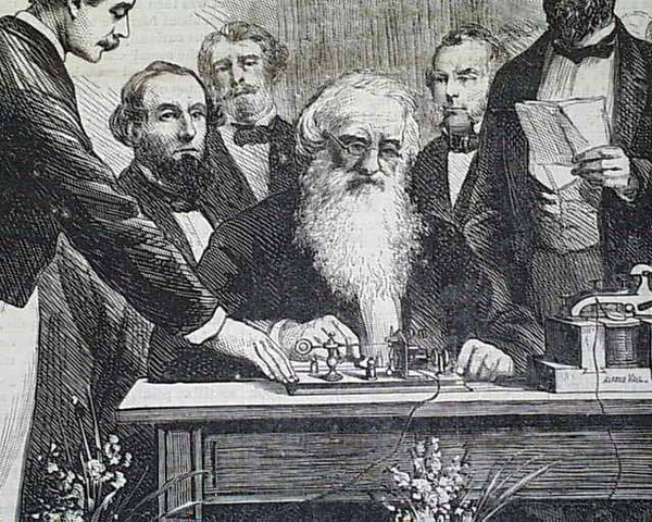 Invención del telegrafo