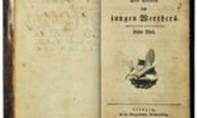 "Las penas del joven Werther" (Goethe)