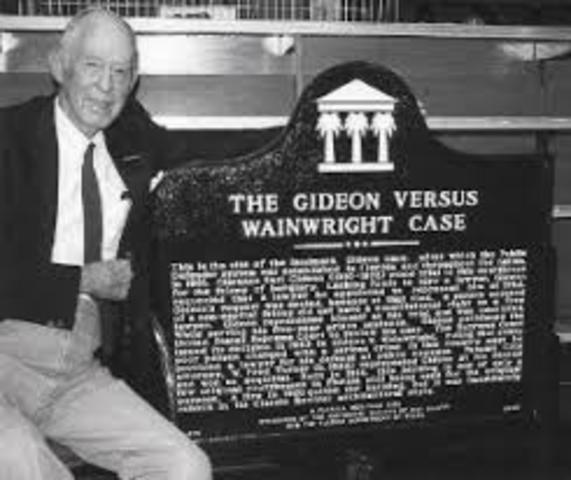 Gideon v. Wainwright