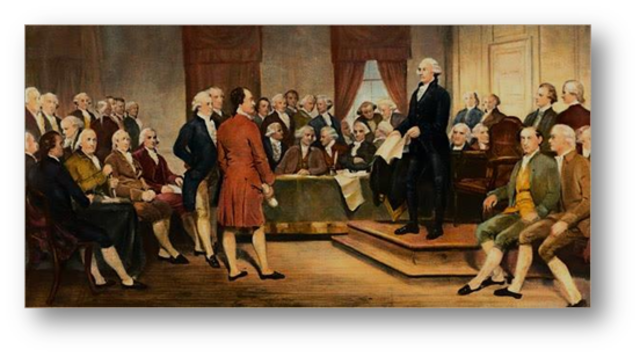 Adoption de la Constitution américaine