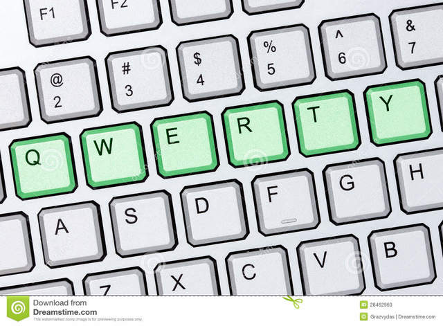 Origen teclado QWERTY