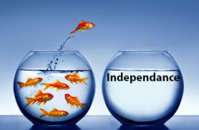 Firstborn becomes independent