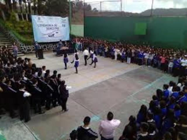 Inicio de la educación media superior