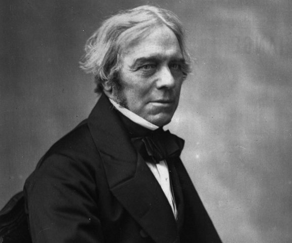 Michael Faraday. Descubrimiento de la inducción electromagnética, el diamagnetismo y la electrólisis.