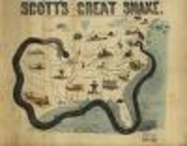 Winifield Scott and the Anaconda Plan
