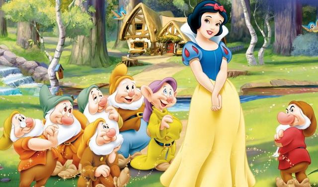 Eerste animatiefilm van disney: Sneeuwwitje en de zeven dwergen