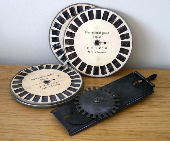 De ontbrandbare 16mm-film ontstaat.