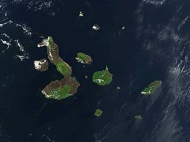 Llega a las Islas Galápagos