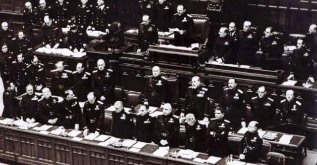 Il discorso di Mussolini