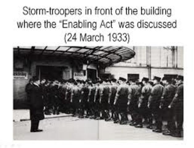 Enabling Act of march