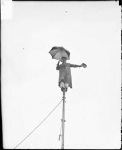 1920 Fads - Pole Sitting