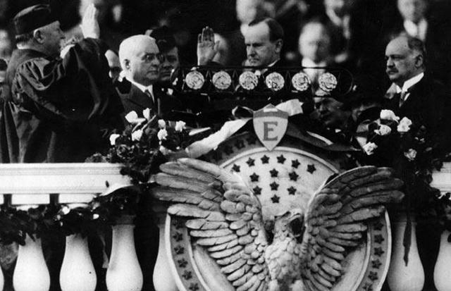 Inauguration Warren G. Harding