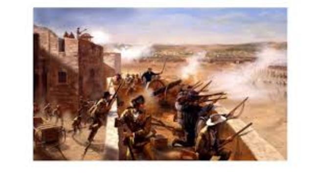 The battle of Alamo