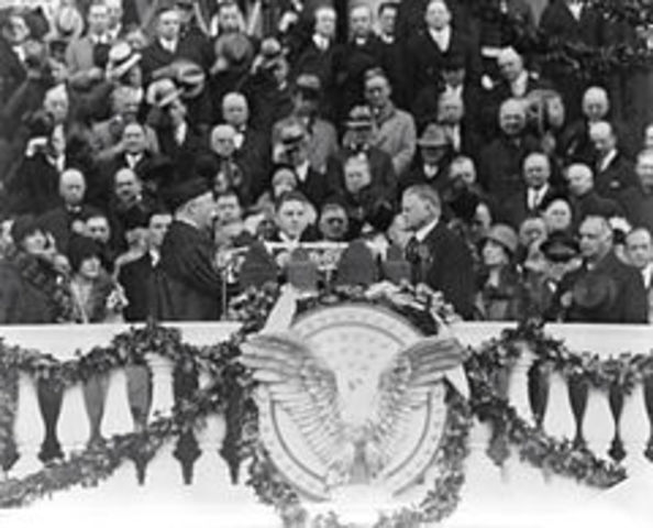 Inauguration Herbert Hoover