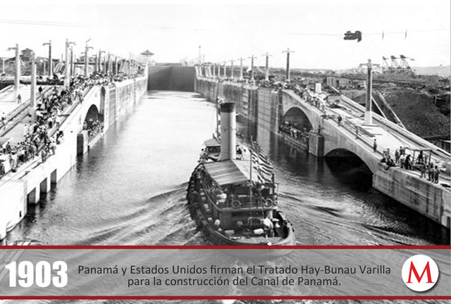 El comienzo del Canal de Panamá