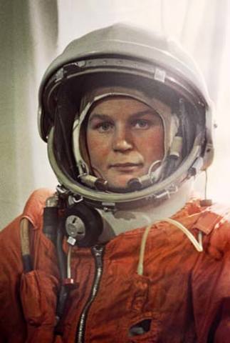 First woman in space