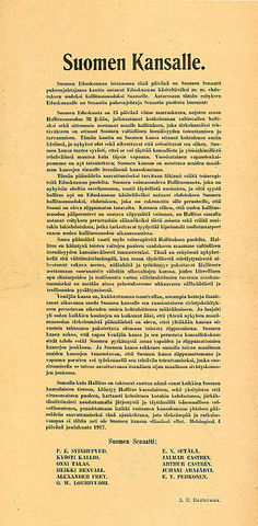 Porvarien itsenäisyysjulistus voittaa äänestyksen