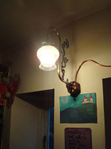 Gas lighting in homes and streets