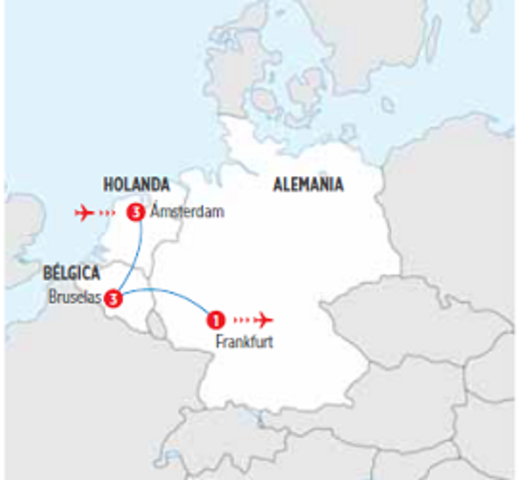 Primera gira en grupo