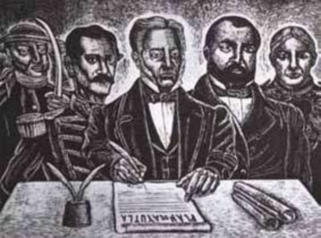 Florencia Villareal promulgo el plan de Ayutla