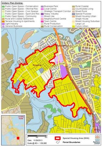 Land designated for Future Urban Use